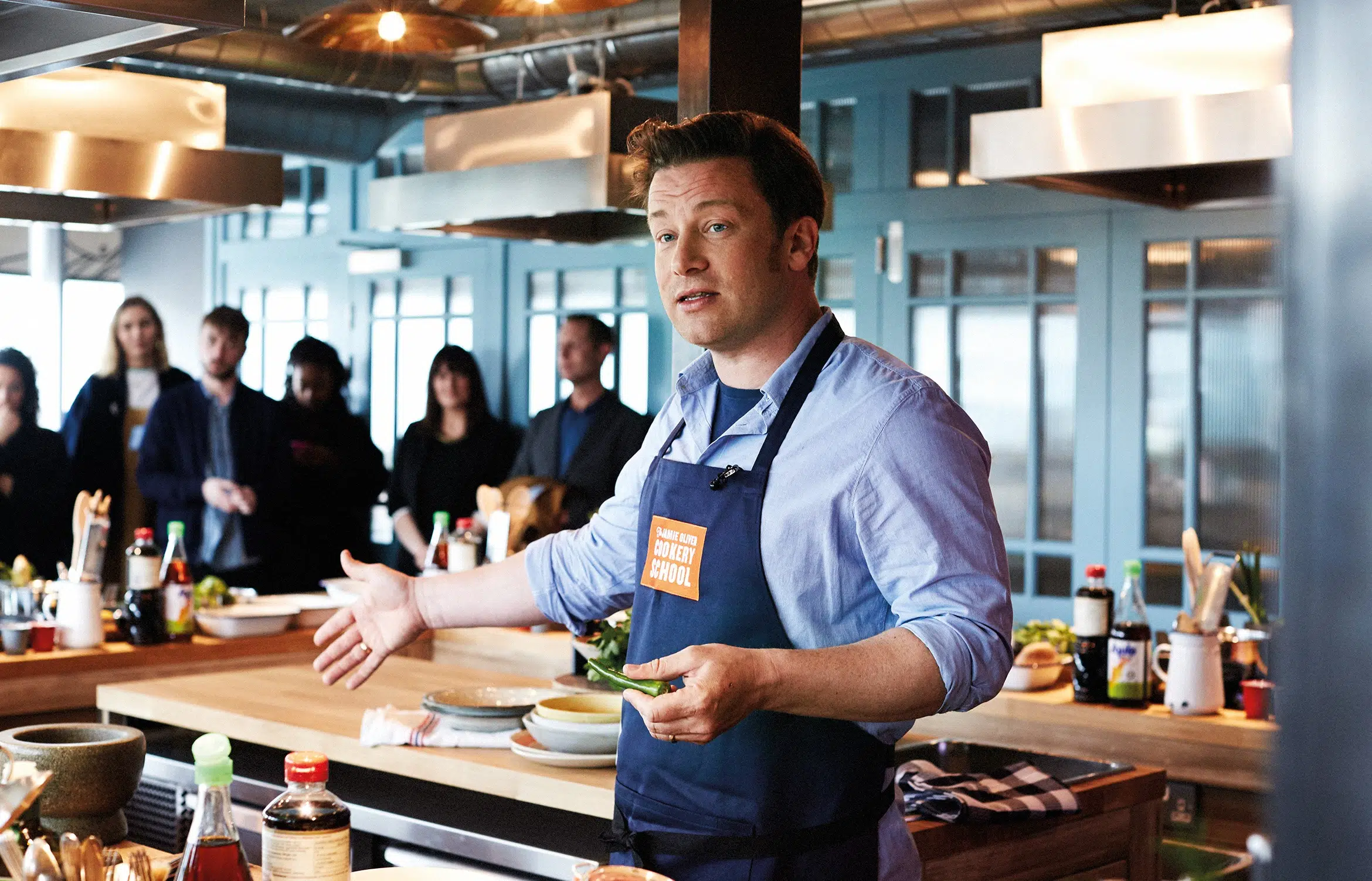 Jamie Oliver s new cookery school opens in Westfield Absolutely